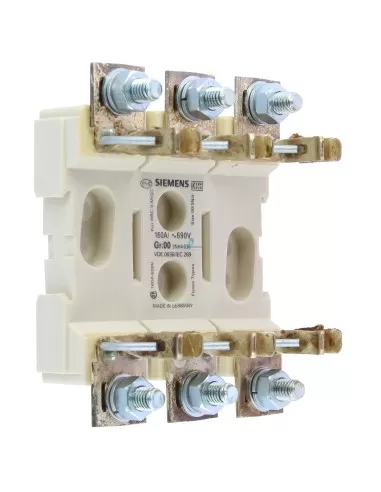 Siemens 3nh4030 base nh gr 000/00 160a 3p con tornillo